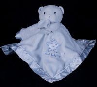 Carters Just One Year JOY Teddy Bear Sweet Baby Boy Blue Lovey